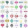 Personalized Monogram 400 Thread Count white 100% Cotton Sateen Hotel Stitch scalloped Embroidery Duvet Cover set - Image 9